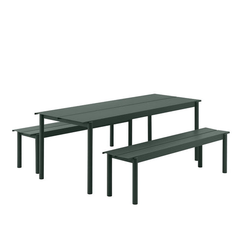 Linear Steel Table 200x75cm